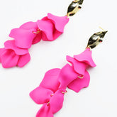Dangle Petals Neon Pink